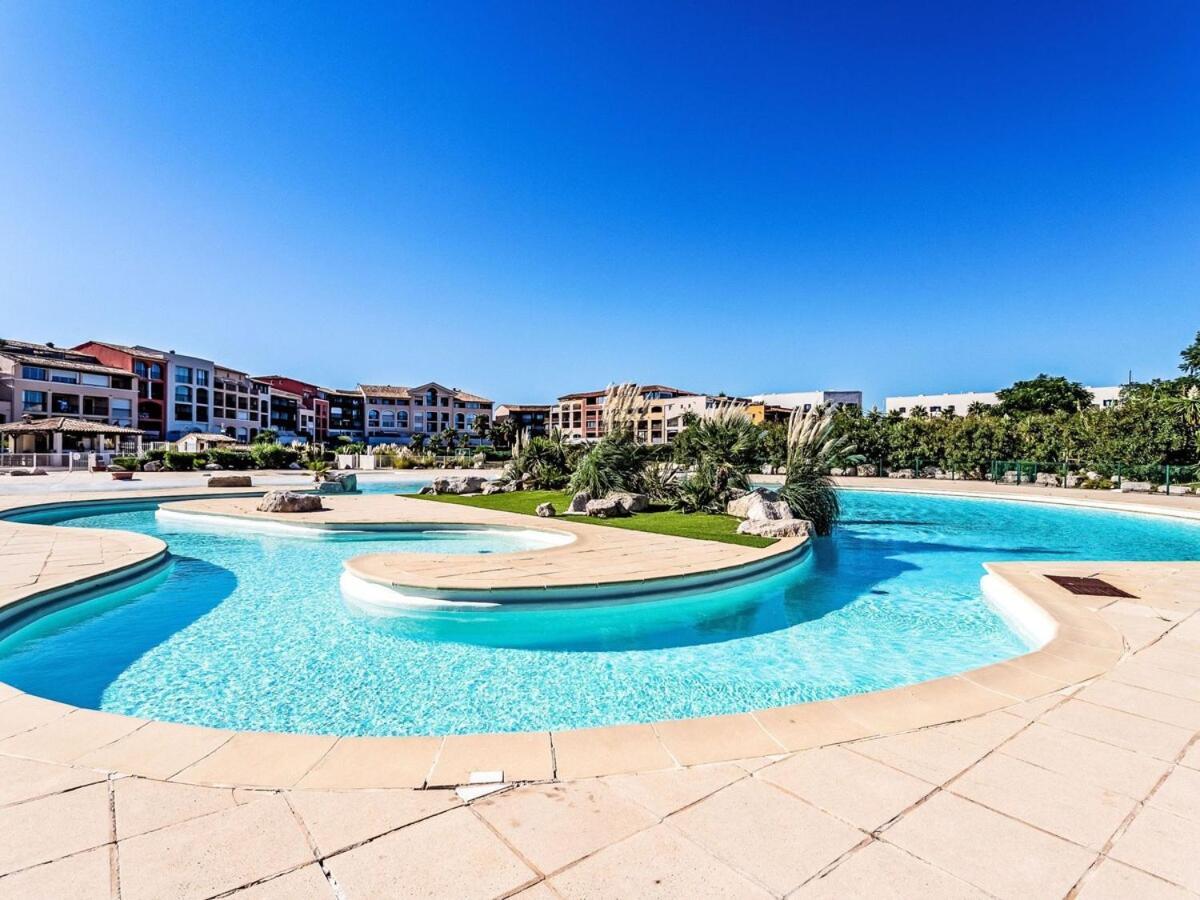 Gasyan - Golfe De St-Tropez - Appartement Aves Acces Plage Dans Residence Avec Piscine Гассен Экстерьер фото